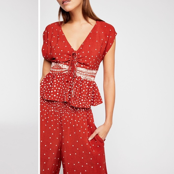 Free People Babylon River Set Pants and Top NEW - Picture 5 of 6